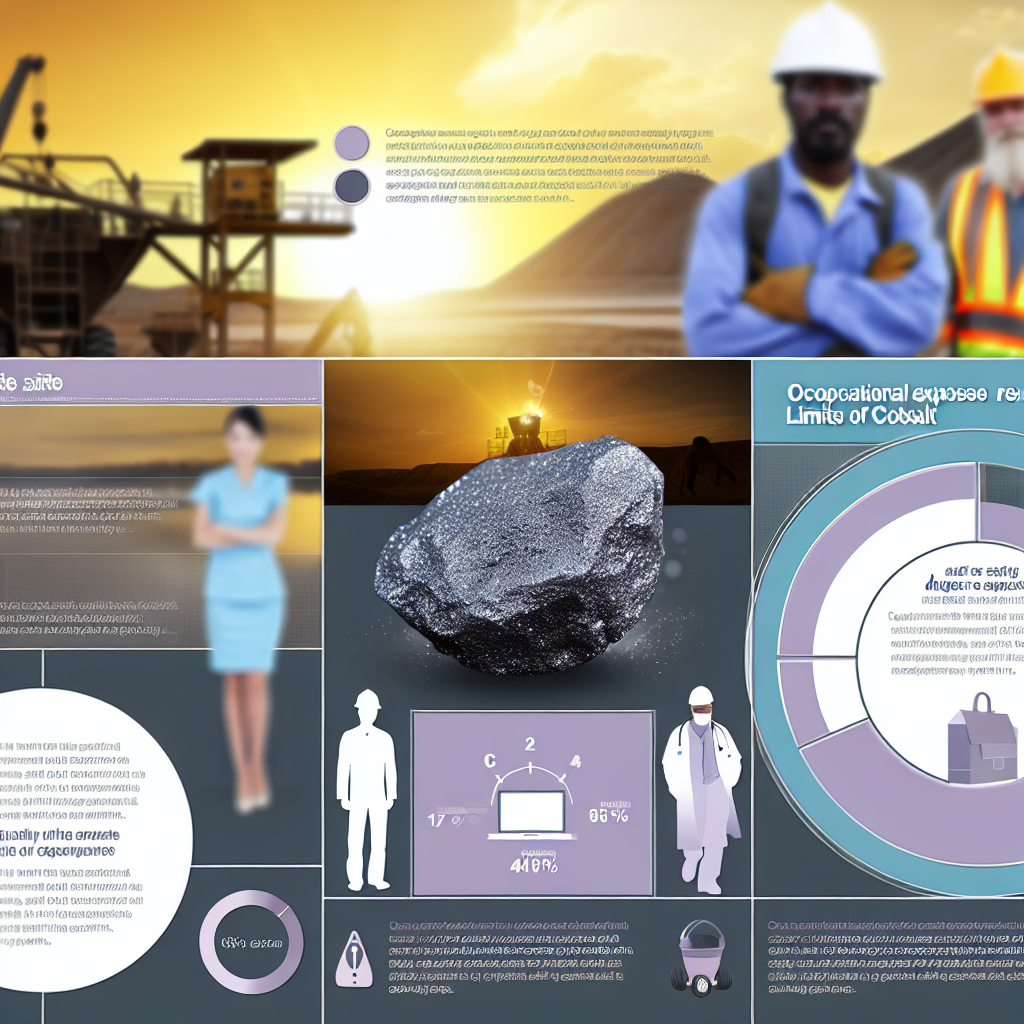 Crucial Information on Cobalt's Occupational Exposure Limits Infographic